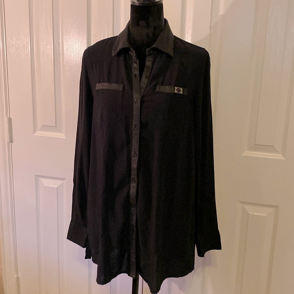 Ladies Harley Davidson Button up Top